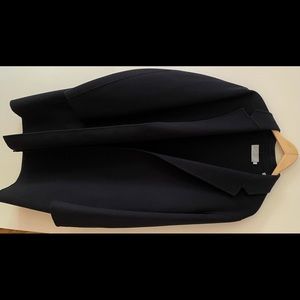Vince Black WoolBlend Car Coat